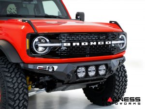 Ford Bronco Front Bumper - ADD - Bomber - Rigid Lights Ford Bronco Front Bumper - ADD - Bomber - Rigid Lights